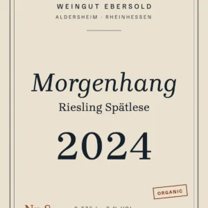 Morgenhang Riesling Spätlese 2024