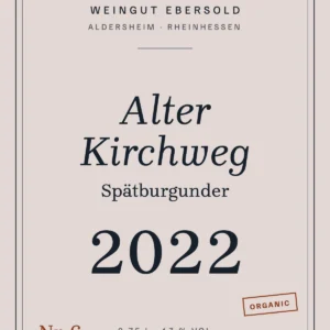 Alter Kirchweg Spätburgunder 2022